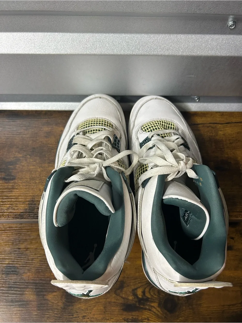 Size 11.5 - Air Jordan 4 Retro Oxidized Green